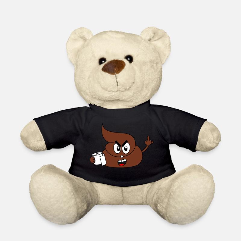 Scheiße Scheißhaufen Klopapier Corona Virus - Teddy - Schwarz