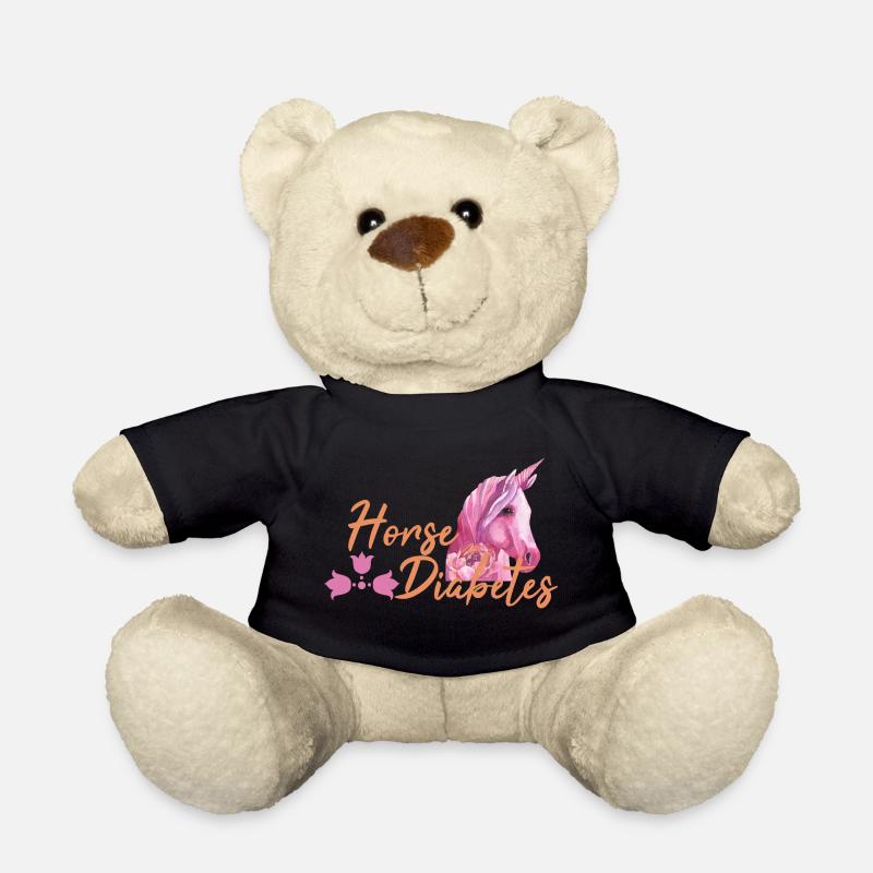 Diabetes Pferd - Teddy - Schwarz