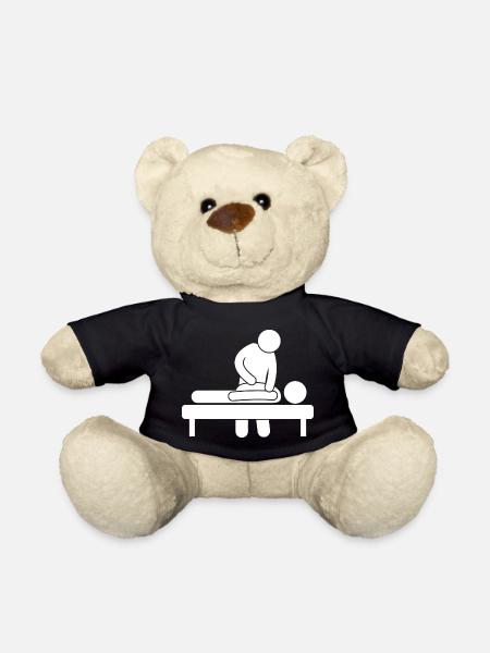 Physiotherapeut Physiotherapeutin Krankengymnast - Teddy - Schwarz