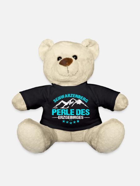 Perle des Erzgebirges - Teddy - Schwarz