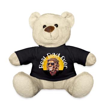 Best lion Dad Ever - Nounours - noir - Devant