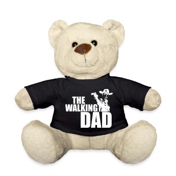 THE WALKING DAD - Teddy Bear - black - Front