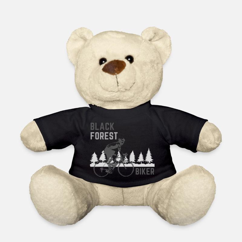 Mountainbiker - Teddy - Schwarz