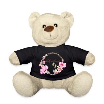 baby on board - Teddy - Schwarz - Vorne