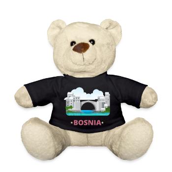 Bosnien - Teddy - Schwarz - Vorne