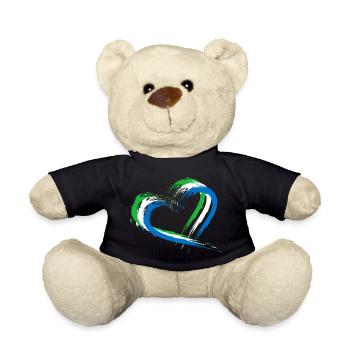 Sierra Leone - Teddy - Schwarz - Vorne