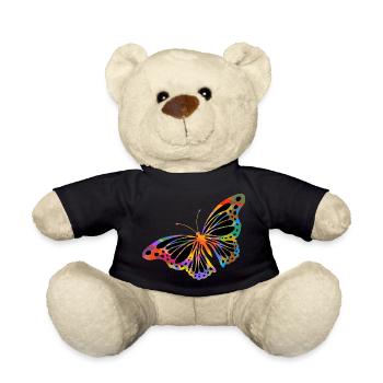 Schmetterling - Teddy - Schwarz - Vorne