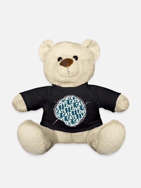 mammal fun awesome statement house cat pet cat - Teddy - Schwarz
