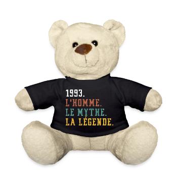 1993 l'homme le mythe la légende anniversaire - Nounours - noir - Devant