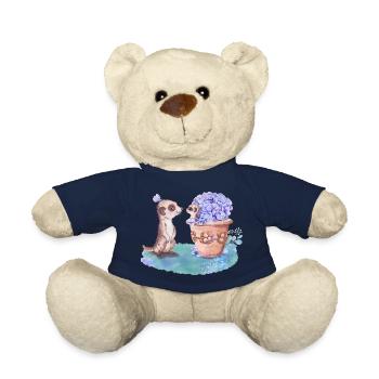 Meerkats - Teddy Bear - french navy - Front