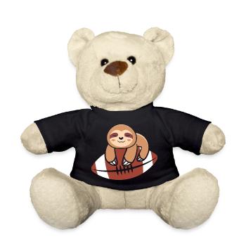 Lazy - Teddy Bear - black - Front