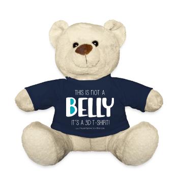 Ce n’est pas un ventre (sombre) - Nounours - bleu marine - Devant