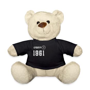 Génération x 1961 - Nounours - noir - Devant