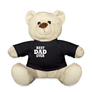 Best dad ever - Nounours - noir - Devant
