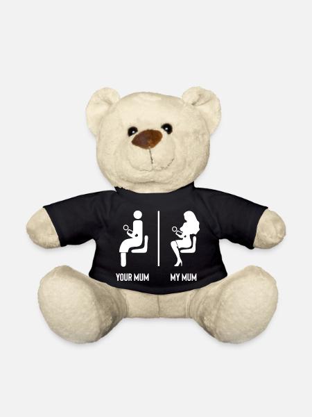 your mom my mom - Teddy - Schwarz