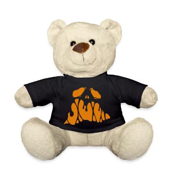 Grimace de citrouille 4 - Nounours - noir - Devant