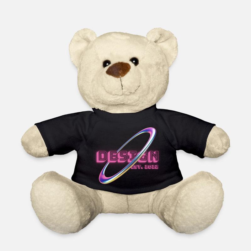 DESIGN EST. 2022 - Holografie - Teddy - Schwarz