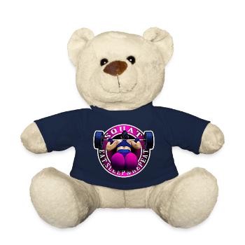 Kniebeugen, essen, schlafen & wiederholen. - Teddy - French Navy - Vorne