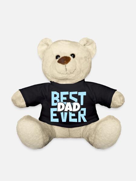 Best Dad Ever - Teddy Bear - black