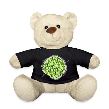 tierliebe kuh animal rights zitat fleischistmord - Teddy - Schwarz - Vorne