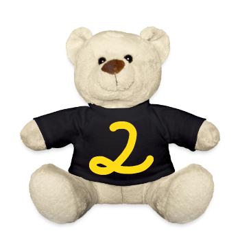 2 Numéro deux - Nounours - noir - Devant