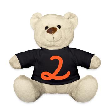 2 Numéro deux - Nounours - noir - Devant