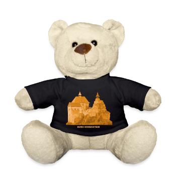 Hohenstein Castle Franconia Bavaria - Teddy Bear - black - Front