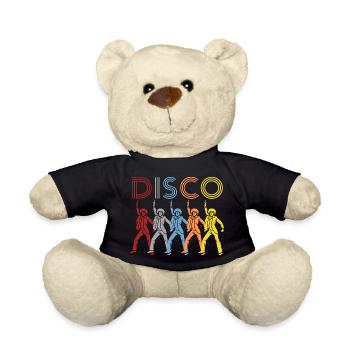 Disco - Teddy Bear - black - Front