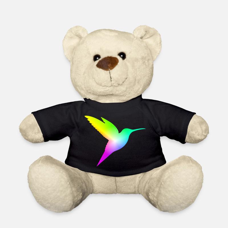 Oiseau dégradé - Nounours - noir