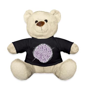 Lunettes de soleil Barbe Longueur Barbe Amant Bière Cadeau - Nounours - noir - Devant