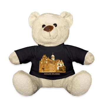 Wiligrad Schloss Lübstorf Schwerin Mecklenburg-Vor - Teddy Bear - black - Front