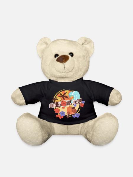 Urlaub - Reise - Teddy - Schwarz