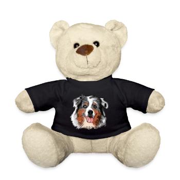 Australian Shepherd - Teddy - Schwarz - Vorne