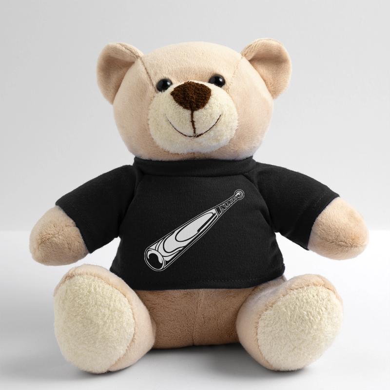 Baseball bat Teddy Bear