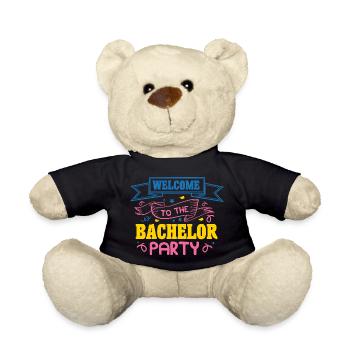 WILLKOMMEN AUF DEM JUNGGESELLENABSCHIED - Teddy - Schwarz - Vorne
