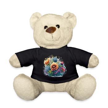 flower - Teddy - Schwarz - Vorne