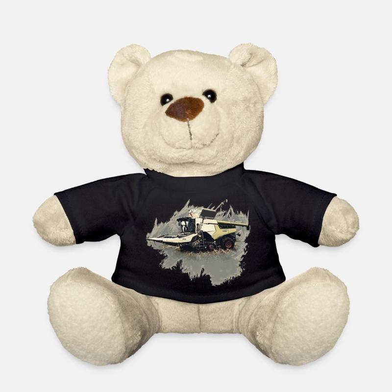 Tracteur de moissonneuse-batteuse de cueilleur de maïs - Nounours - noir