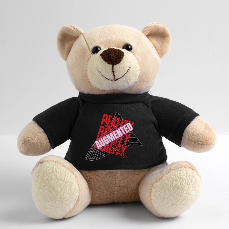 Reality Augmented Anamorphotisch Teddy