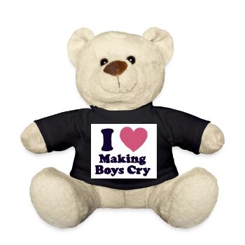i Love making Boyscry - Teddy - Schwarz - Vorne