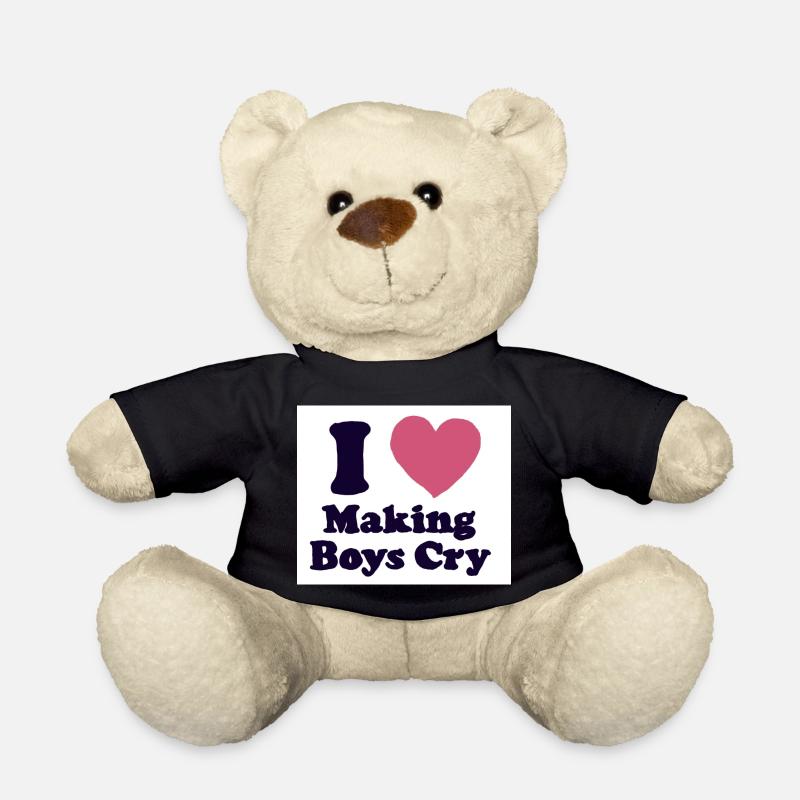 i Love making Boyscry - Teddy - Schwarz