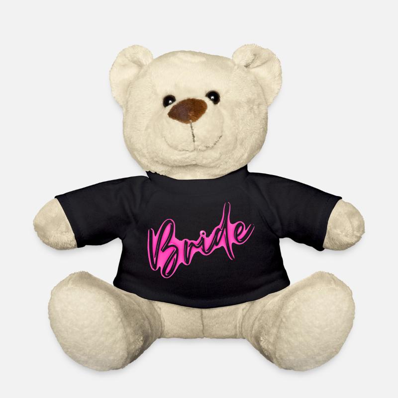 Bride - JGA - Mariage - par TitanTees - Nounours - noir