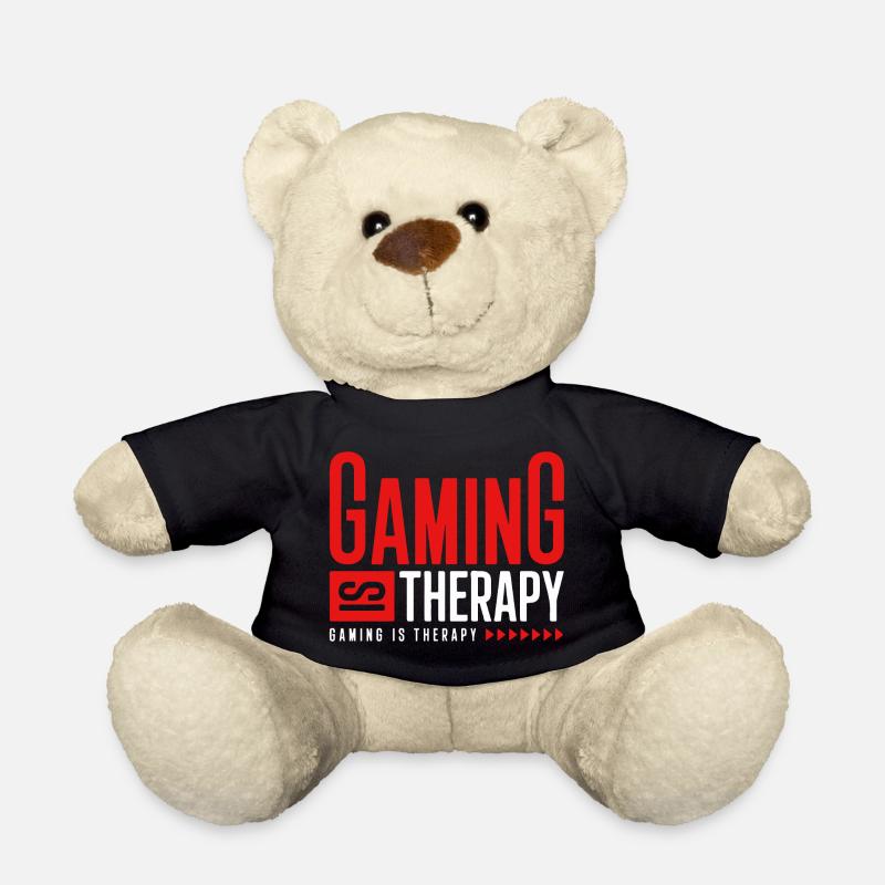 GAMING IST THERAPIE - Teddy - Schwarz