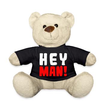 Hey man! - Teddy - Schwarz - Vorne