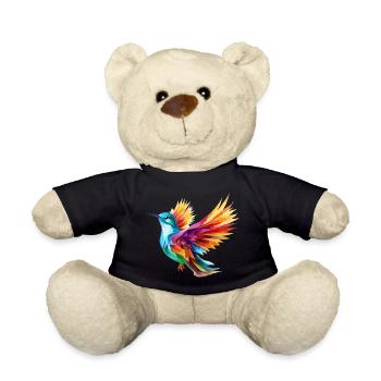 Conception d’oiseau - Nounours - noir - Devant
