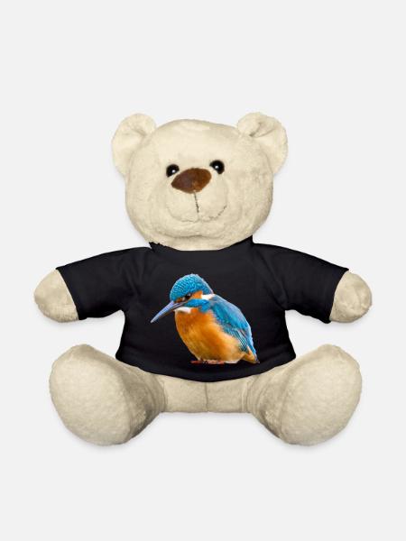 Eisvogel Kingfisher Alcedo Atthis Vogel Natur - Teddy - Schwarz