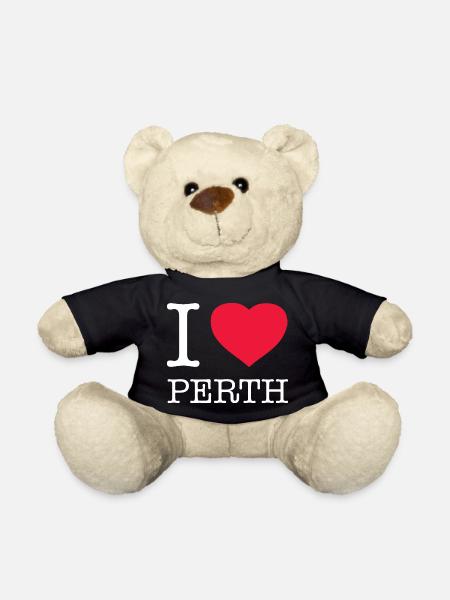 I LOVE PERTH - Teddy - Schwarz