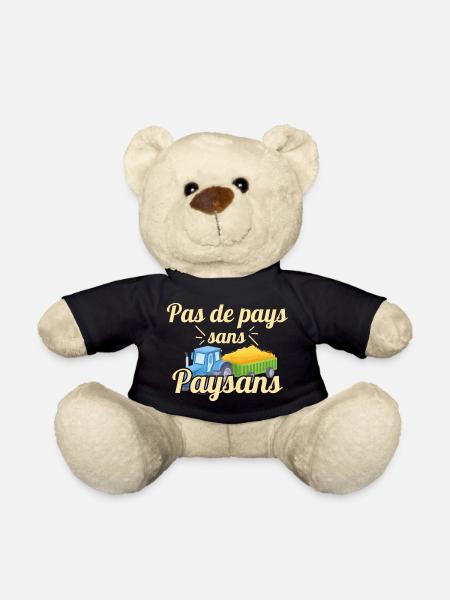 Pas de pays sans paysans - Nounours - noir