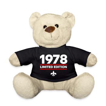 1978 Limited Edition - Teddy Bear - black - Front