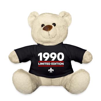1990 Limited Edition - Teddy Bear - black - Front