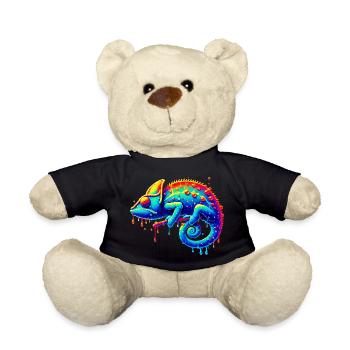 Chameleon - Teddy Bear - black - Front